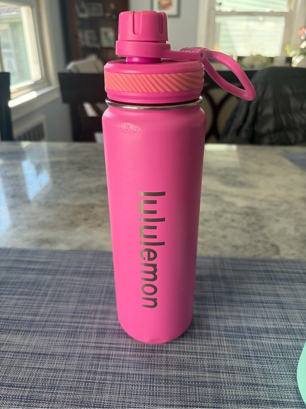 lululemon athletica Pink Insulated Stainless Water Bottle